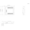 Upravljivo industrijsko PoE stikalo 8-vratno SFP Gigabit Uplink Combo DIN 90W Watchdog DAHUA CHS4110-8ET-90-F