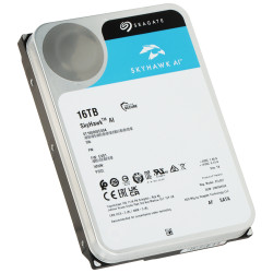 Disco rígido profissional de 16TB para monitorização CCTV 24/7 SATA III 3.5 polegadas SkyHawk AI HDD SEAGATE HDD-ST16000VE004