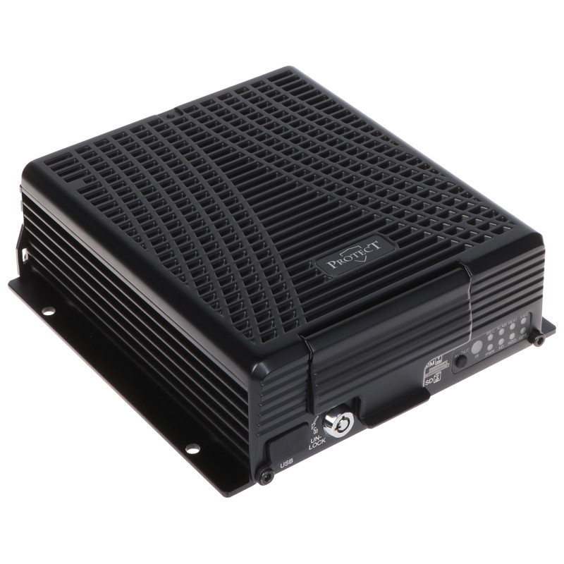 Κινητό καταγραφικό 4 καναλιών Full HD AHD CVBS IP GPS G-Sensor H.265 για παρακολούθηση οχημάτων Protect PROTECT-207