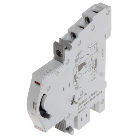 หน้าสัมผัสช่วยสำหรับเซอร์กิตเบรกเกอร์และอุปกรณ์ตัดไฟรั่ว รุ่น TX3 DX3 FR300 FRX300 FRX400 1NO/NC 6A LEGRAND LE-406250