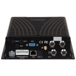 4-Channel Mobile Full HD AHD CVBS IP GPS G-Sensor H.265 Vehicle Recorder Protect PROTECT-207