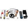 เครื่องบันทึกภาพเคลื่อนที่ 4 ช่อง Full HD AHD CVBS IP GPS G-Sensor H.265 สำหรับยานพาหนะ Protect PROTECT-207
