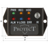 Kontrollpanel for mobile opptakere IR-forlenger RS-485 LED-status diagnostikk for mobile CCTV-systemer Protect PROTECT-LED-KL-1