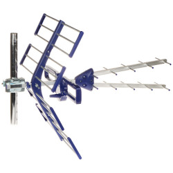 DVB-T2 UHF Richtantenne 5G Filter 13dBi Gewinn Aluminium Aussenantenne Digital TV Hochwertig TELMOR TT-365-5G/PROTECTED