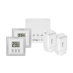 Išmanusis WiFi radiatorinio šildymo valdymo rinkinys interneto vartai termostatai galvutės Auraton AURSMC1112010V