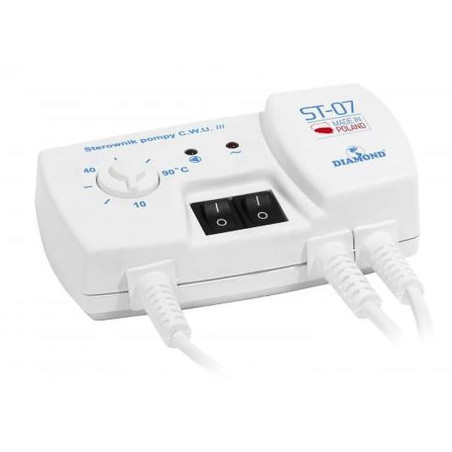 Contrôleur de pompe ECS de circulation et de chauffage au sol thermostat Diamond ST-07