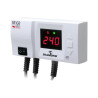 Termostato elettronico per pompa di riscaldamento centrale LED Antistop Antigelo a contatto Diamond ST-02