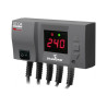 Central heating pump and blower fan controller with LED display and alarm for solid fuel boilers Diamond ST-04
