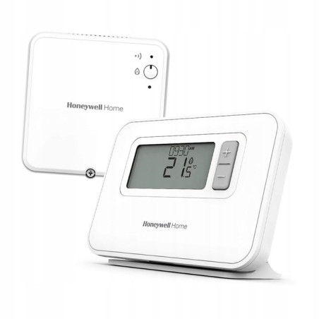 Termóstato de ambiente programável sem fios com conjunto de recetor de rádio e agendamento de 7 dias Honeywell Y3H710RF0072