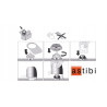床暖房マニホールド用熱電アクチュエータ NC M30x1.5 230V IP54 省エネタイプ ASTIBI KF-2035