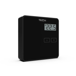 Regulator pokojowy przewodowy do pieca kotła dwustanowy LED TECH TECHST294V1C