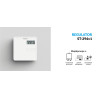 Regulator pokojowy przewodowy do pieca kotła dwustanowy LED TECH TECHST294V1C