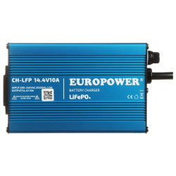 LiFePO4 akulaadija 12.8V 10A 144W EUROPOWER CHLFP/12/10