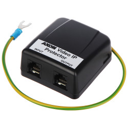 Προστατευτικό υπέρτασης LAN Ethernet 10/100/1000 Mb/s 4 ζεύγη καλωδίου UTP προστασία δικτύου RJ45 Gigabit AXON AXON-VIDEO-IP