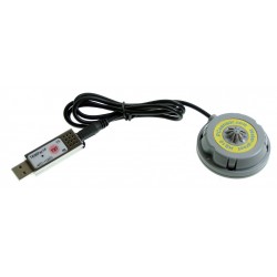 Termometr USB PC sonda zewnętrzna Czujnik Sensor temperatury i Wilgotności z Alarmem Windows Android TXT Excel AC7338