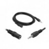 Kabel Przedłużacz 10M Jack wtyk 3.5mm Stereo - Jack gniazdo 3.5mm Stereo  AC9068