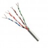 UTP KAT5 twisted pair network cable, 4 pairs without shielding - length 1m - 100% COPPER ACTii AC4500