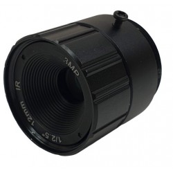 CS Mount Objektiv 12mm 1 / 2,5 F1,8 3MP Megapixel IR-Filter für CCTV-Industrie-Glasplattenkameras ACTii AC1213