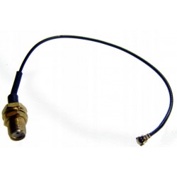 מחבר Pigtail U.FL ל-SMA באורך 15 ס"מ נקבה ACTii AC2303