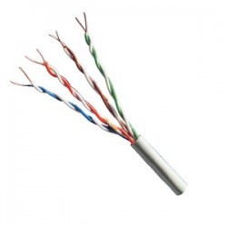 Võrgukaabel UTP CAT5 keerdpaar 4 paari varjestamata pikkus 1m ACTii AC5499