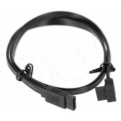 Black SATA 46cm angle cable...