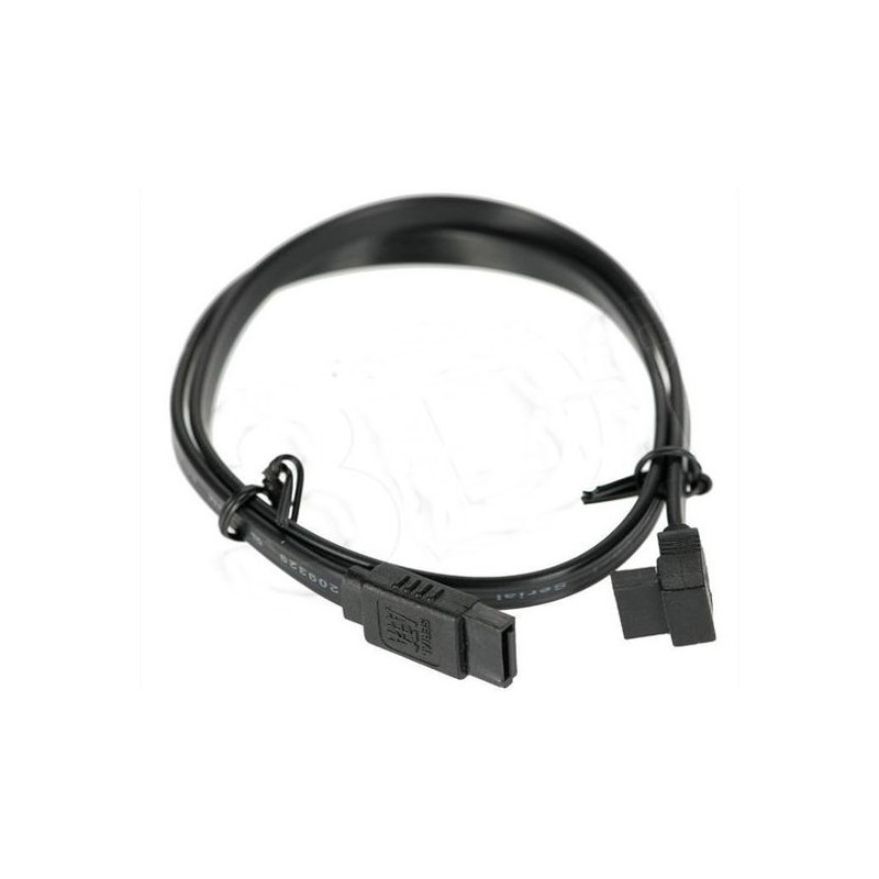 SATA kabelis 46 cm leņķveida melns ACTii AC6446