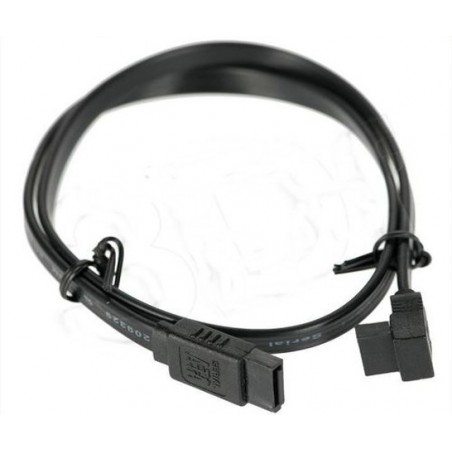 SATA 线缆 46cm 直角 黑色 ACTii AC6446