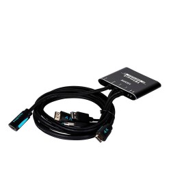 KVM перемикач 2x1 HDMI 4K 1080p 3x USB 2.0 10.2Gbps Керування гарячими клавішами та кнопкою ACTii AC2663
